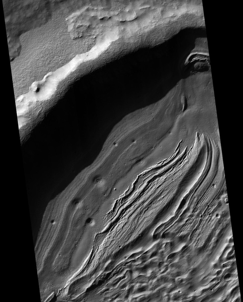 Hellas crater relief