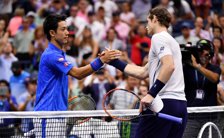 Kei Nishikori and Andy Murray