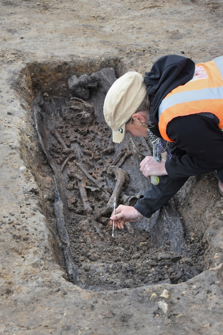 norfolk anglo saxon grave