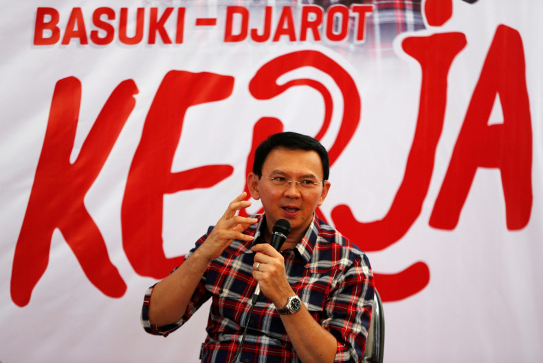Jakarta Governor Basuki "Ahok" Tjahaja Purnama