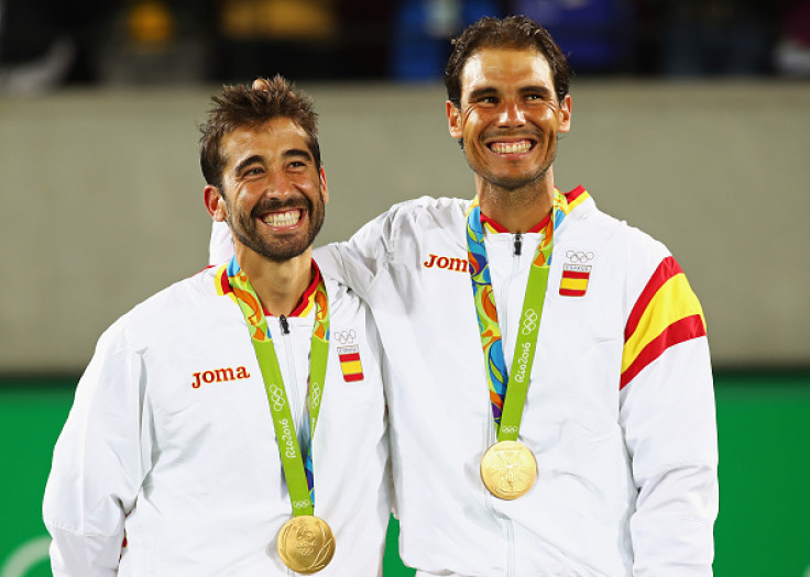 Rafael Nadal and Marc Lopez