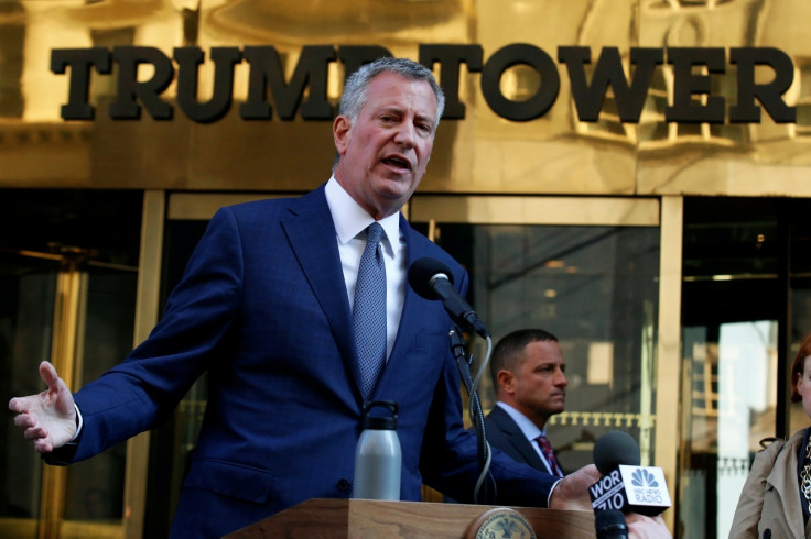 New York City Mayor Bill de Blasio