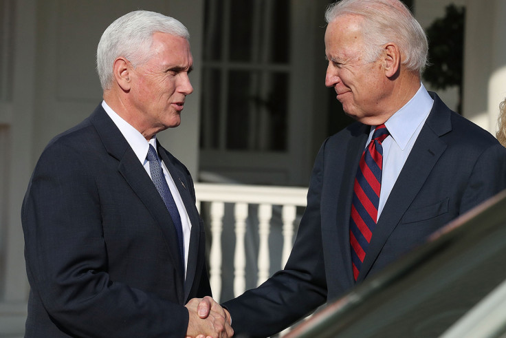 Pence, Biden