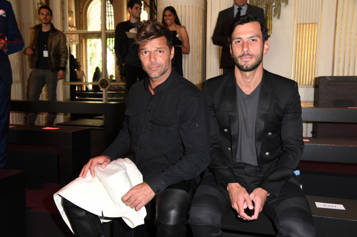 Ricky Martin and Jwan Yosef