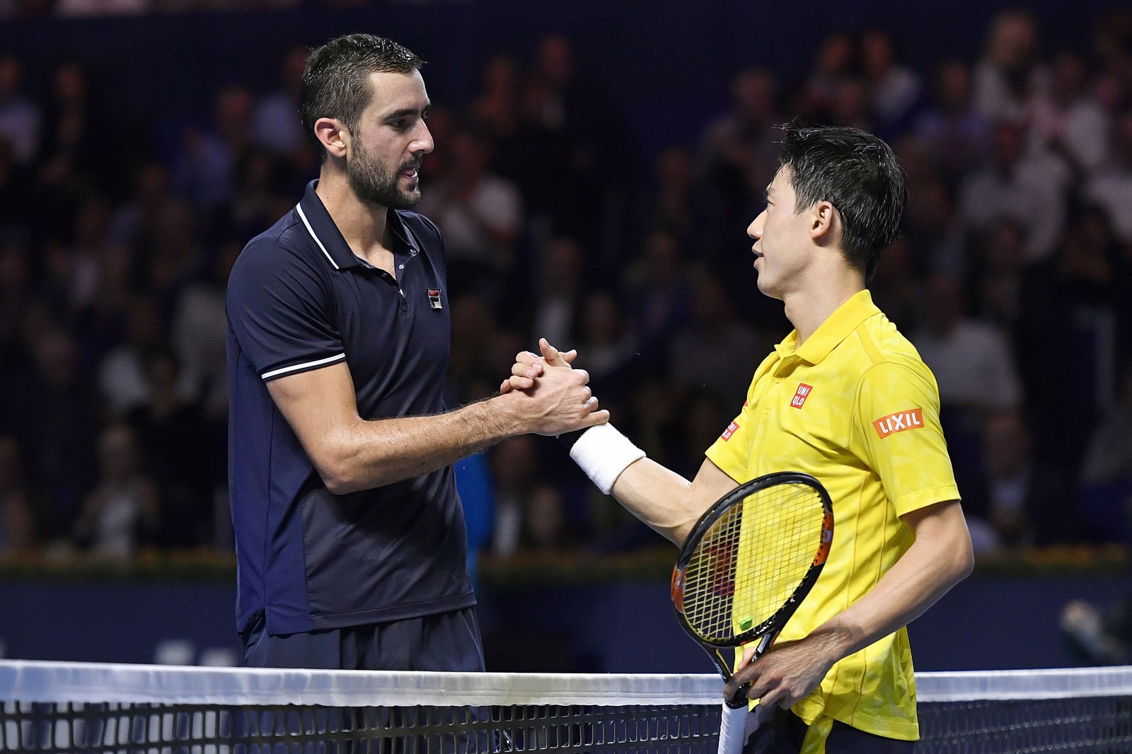 Kei Nishikori Vs Marin Cilic, Barclays ATP World Tour Finals 2016 ...