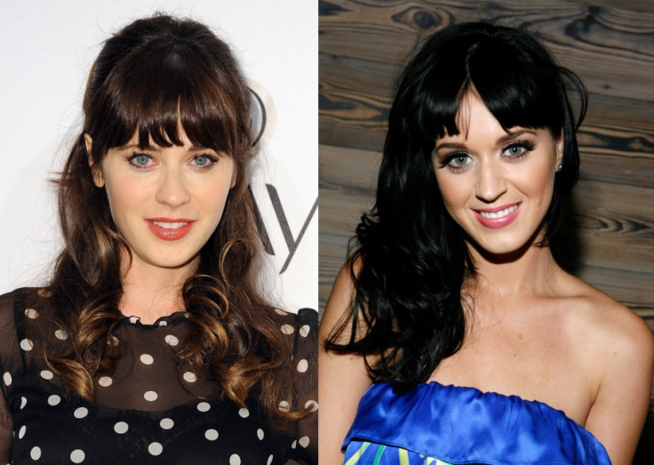 Zooey Deschanel and Katy Perry