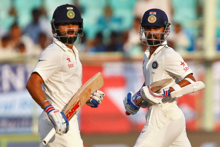 Virat Kohli and Ajinkya Rahan