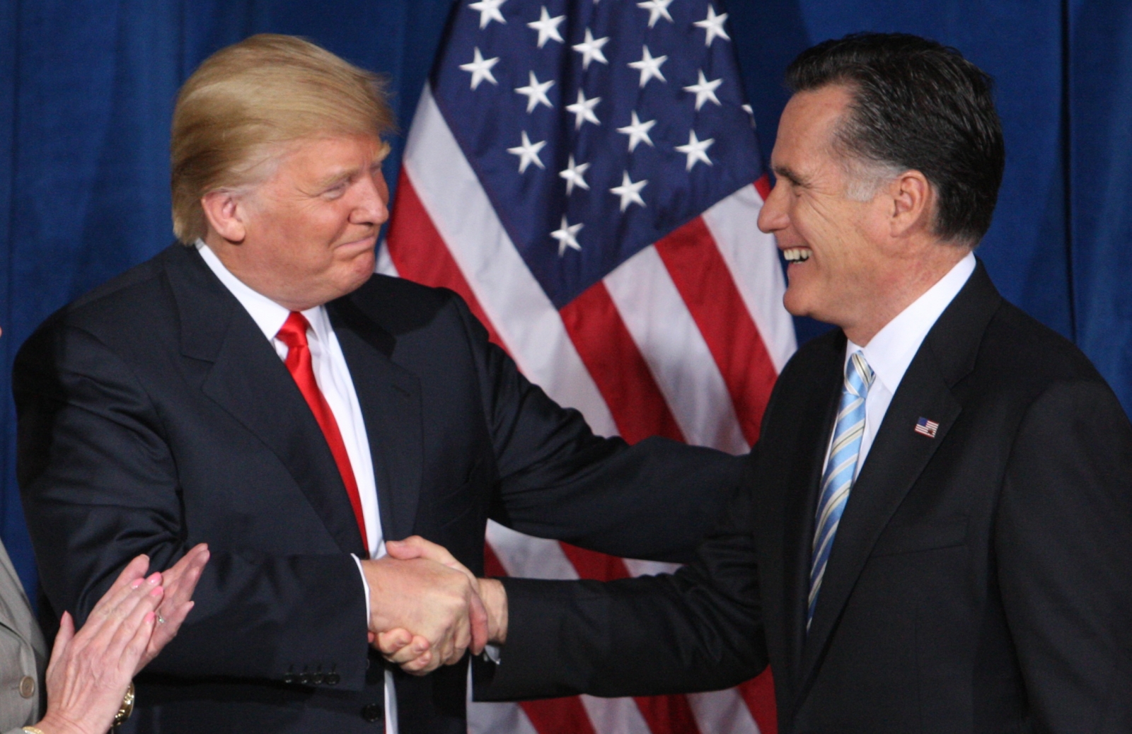 President-elect Donald Trump Has 'great' Meeting With Mitt Romney