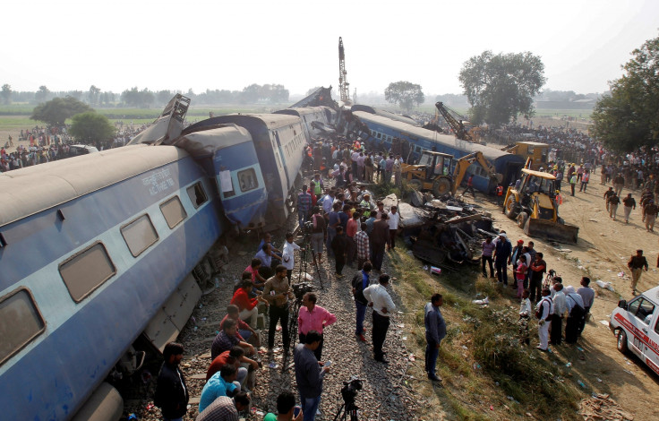 India Kanpur train accident