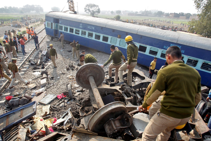 India Kanpur train accident