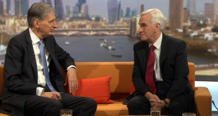 Philip Hammond and John McDonnell