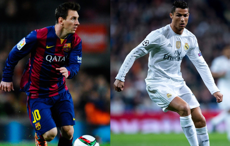 Lionel Messi and Cristiano Ronaldo