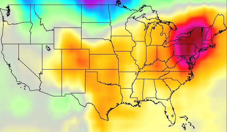 A heatwave in the US