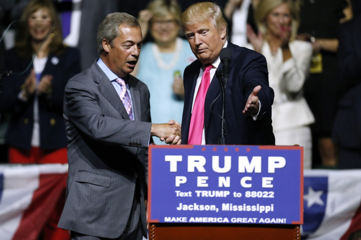 Donald Trump, Nigel Farage