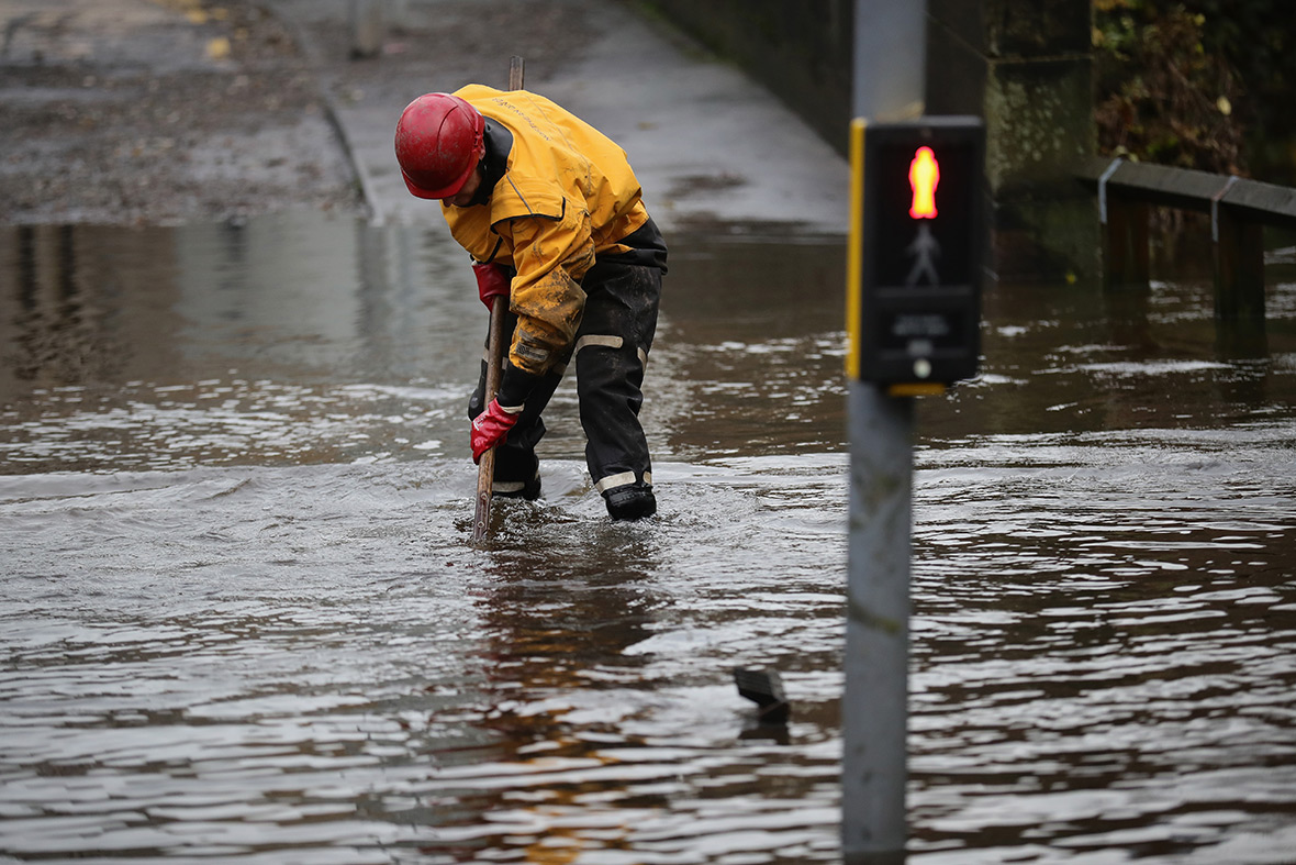 UK weather photos: Storm Angus causes flash flooding in parts of ...