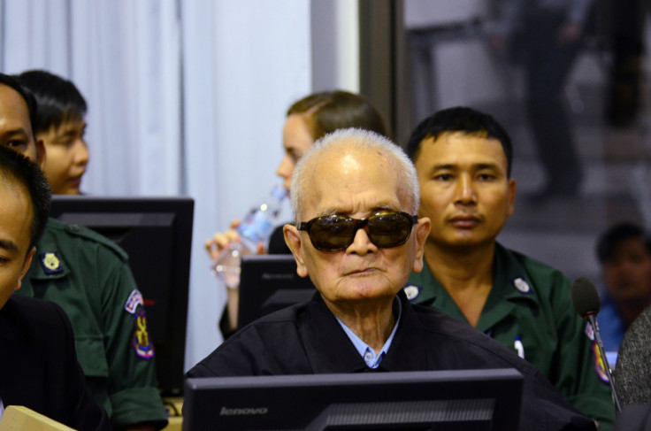 Former Khmer Rouge leader Nuon Chea 