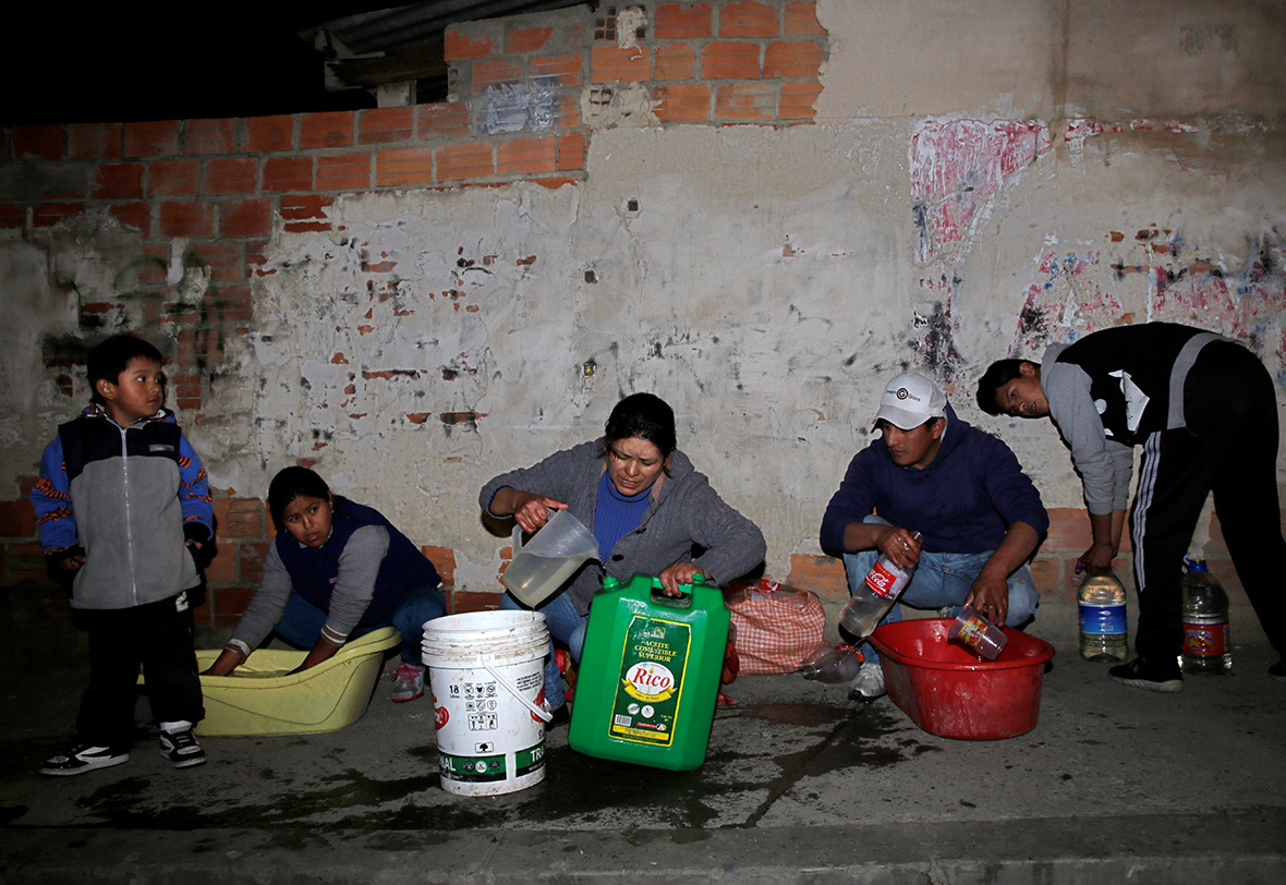 Bolivia drought water