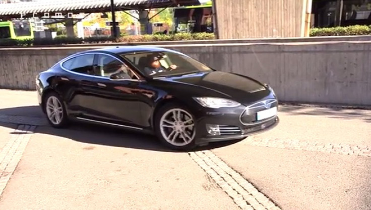 Hacked Tesla Model S