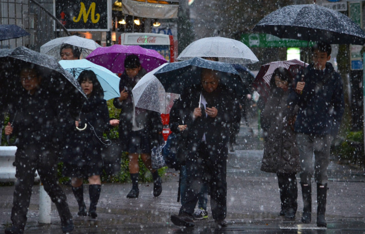 Tokyo snowfall