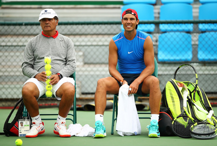Toni Nadal and Rafa Nadal