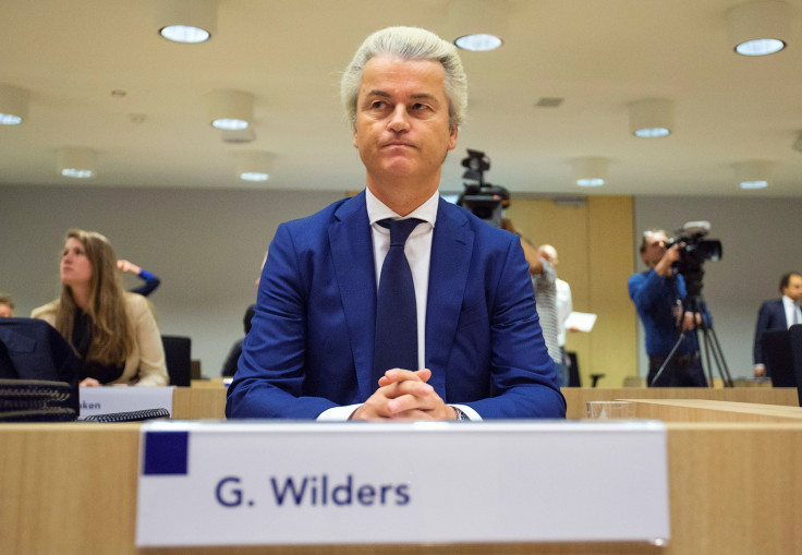 Geert Wilders in court