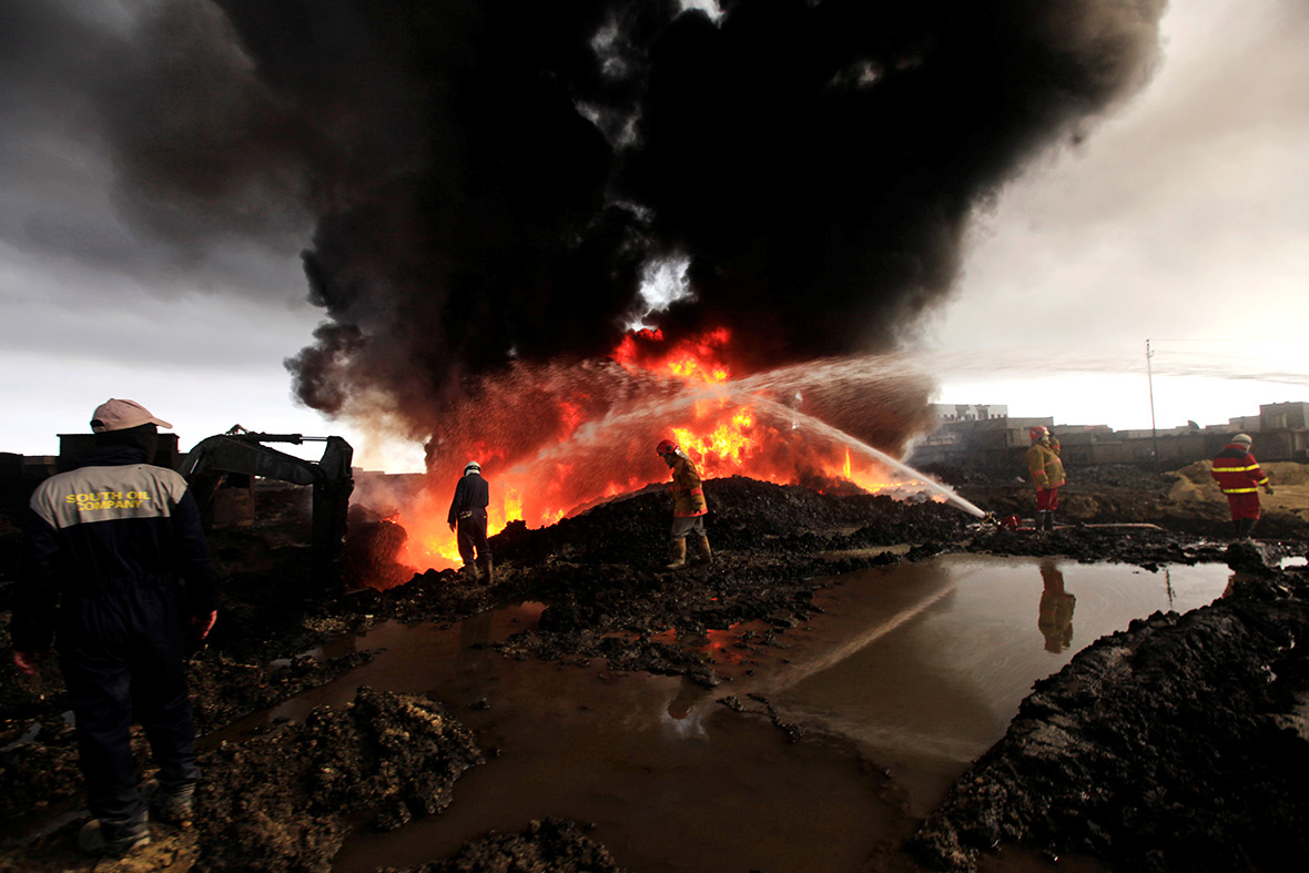 Mosul oil fields Isis