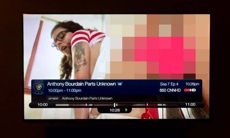 CNN's channel accidentally broadcast hardcore porn