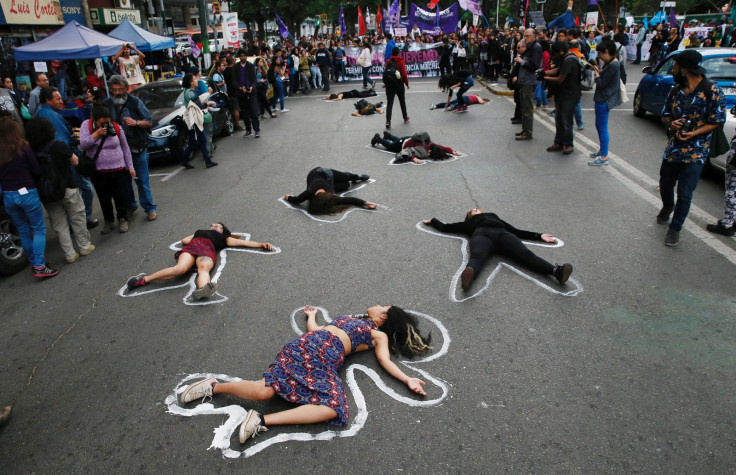 Women violence march UN