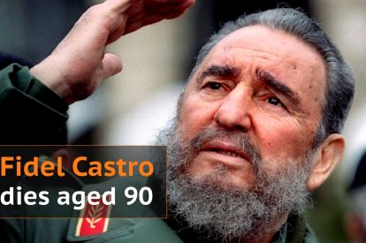 Fidel Castro dies aged 90