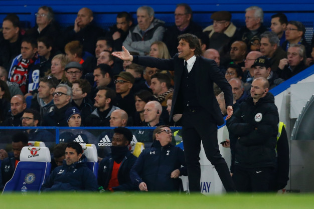 Antonio Conte on the touchline Antonio Conte on the touchline