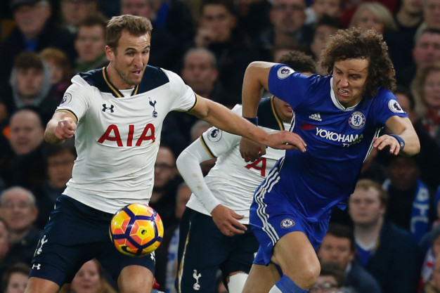 Harry Kane looks to create an opening Harry Kane looks to create an opening