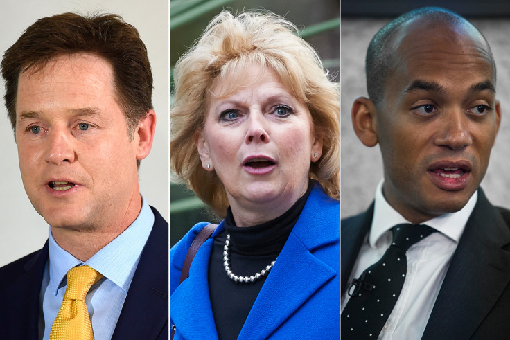 Clegg, Soubry, Umunna