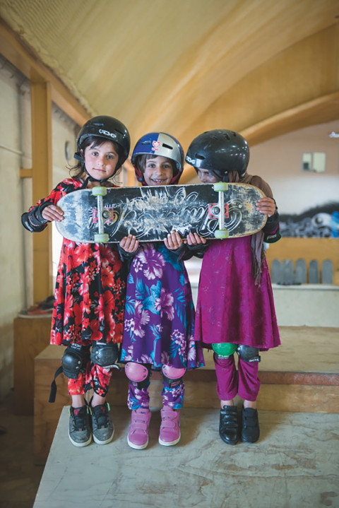The Skate Girls of Kabul 