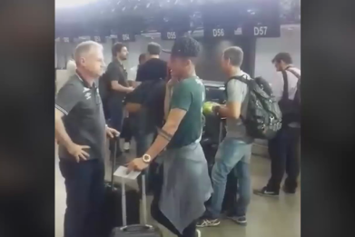 Video shows Brazil football team Chapecoense boarding plane before deadly crash