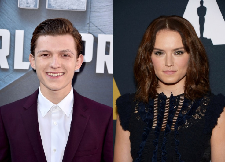 Tom Holland and Daisy Ridley