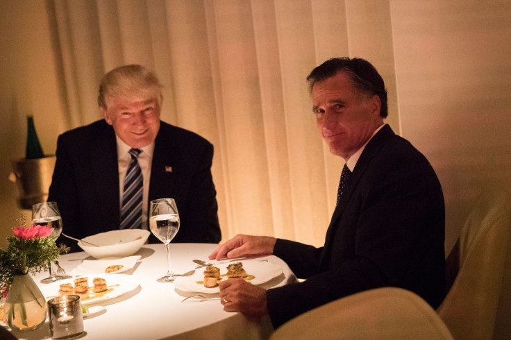 Donald Trump, Mitt Romney