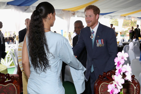 Prince Harry meets Rihanna