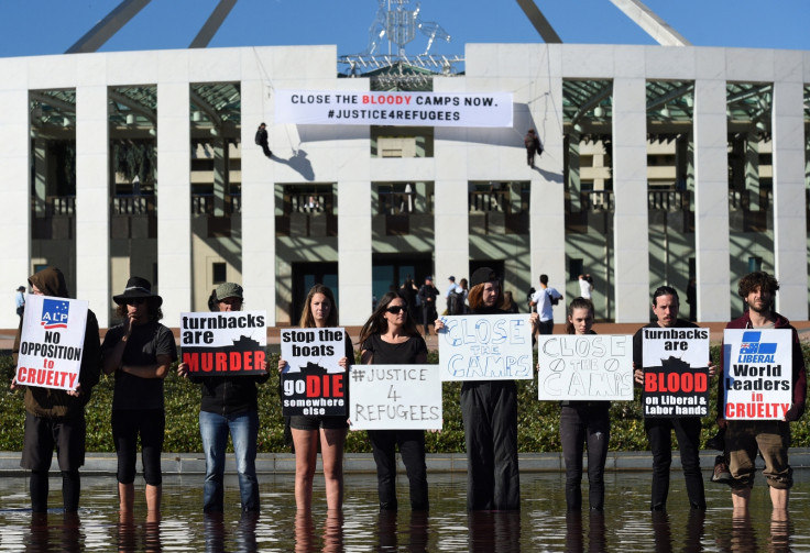 Australia Parliament protest