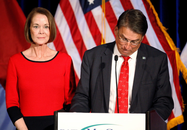 Nc Governor, Pat McCrory and wife, Ann