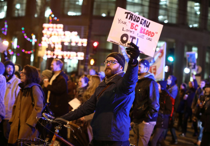 Vancouver protests Kinder Morgan pipeline 