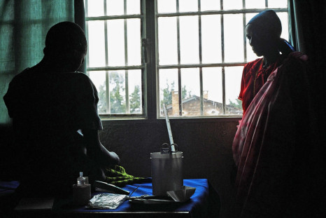 Rape victims in Burundi