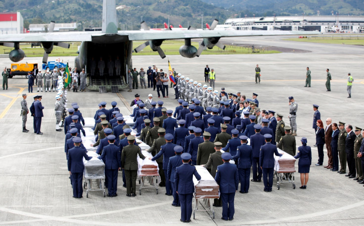 colombia plane crash