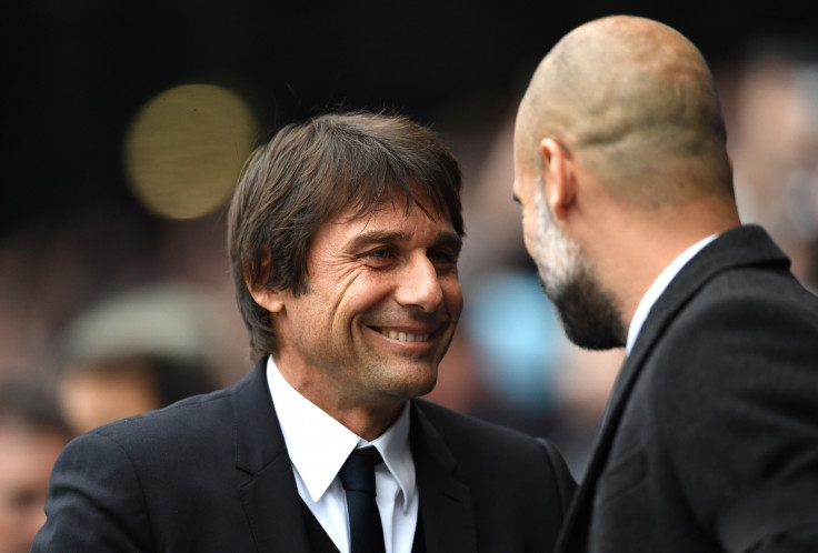 Antonio Conte and Pep Guardiola