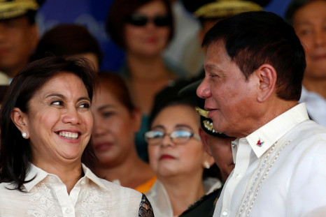 Vice President Leni Robredo President Rodrigo Duterte