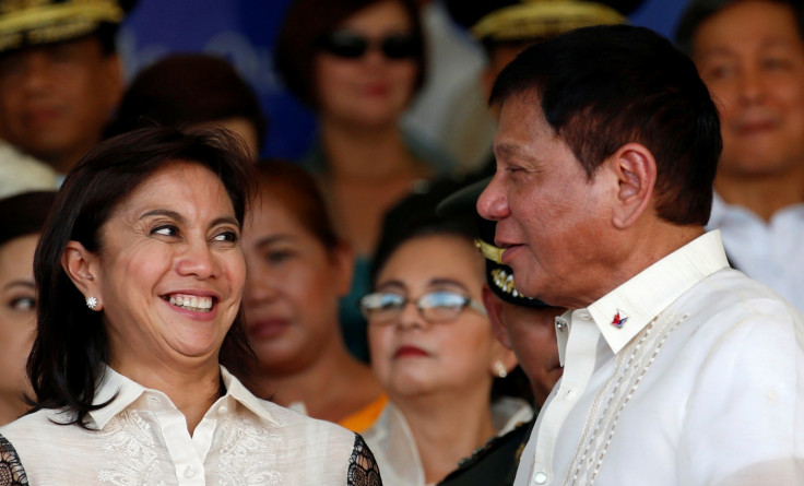 Vice President Leni Robredo President Rodrigo Duterte