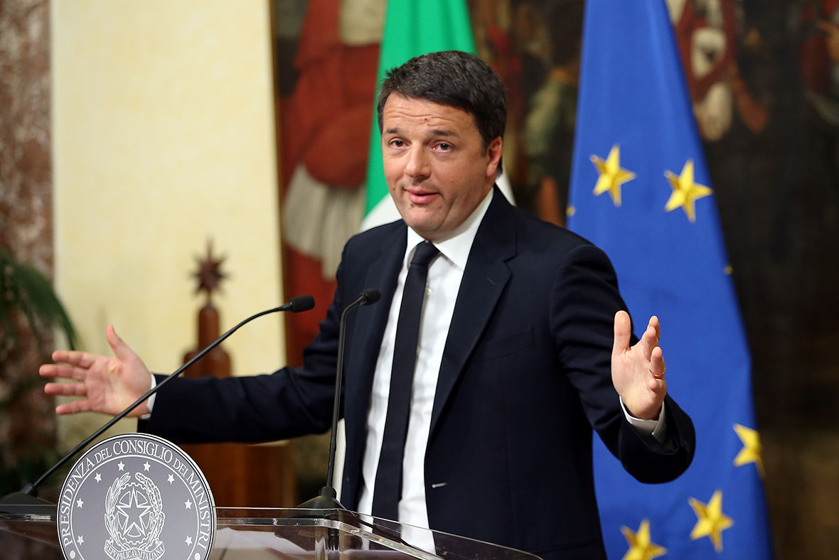 Italian Prime Minister Matteo Renzi resigns after referendum loss