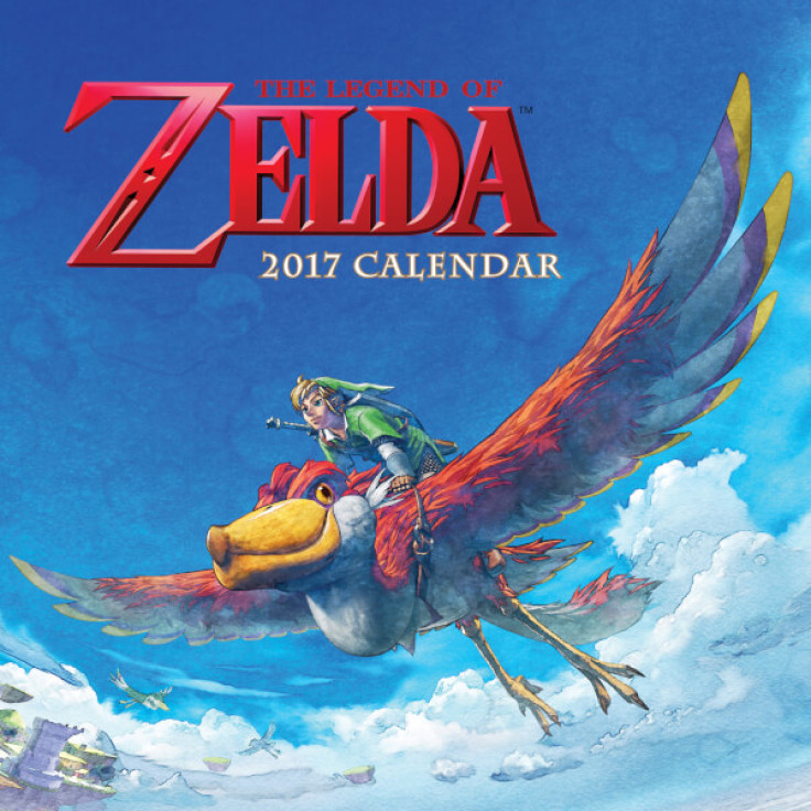 Legend of Zelda calendar 2017