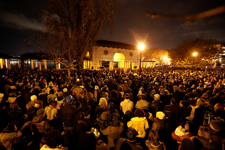 Oakland fire vigil 