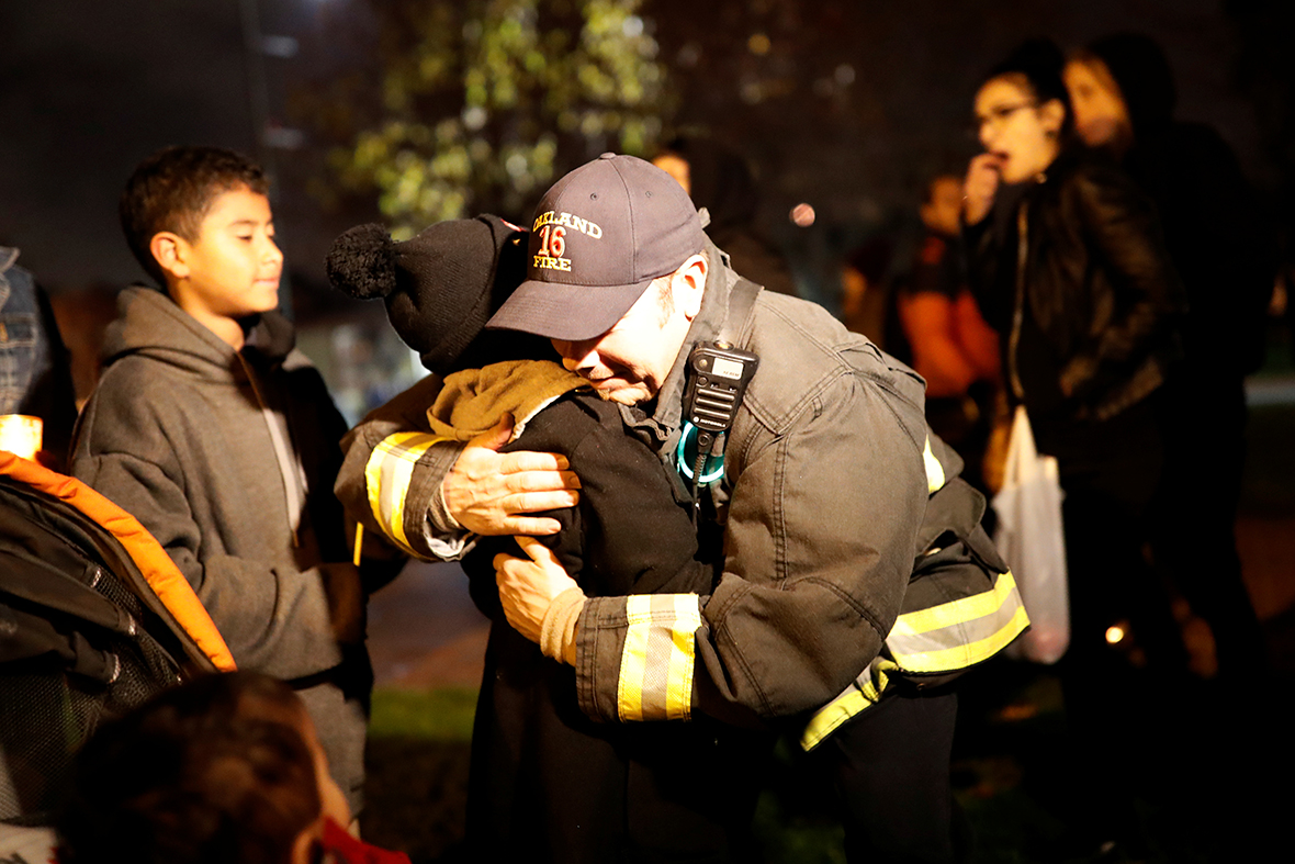 Oakland fire vigil 