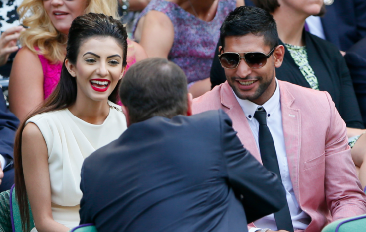 Faryal and Amir at Wimbledon